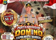 Semarak Sumpah Pemuda, Lomba Domino Kapolresta Banggai Cup Total Hadiah Rp50 Juta