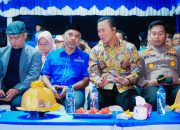 Kapolresta Banggai Hadiri Pesta Rakyat, Ribuan Warga Padati Toili