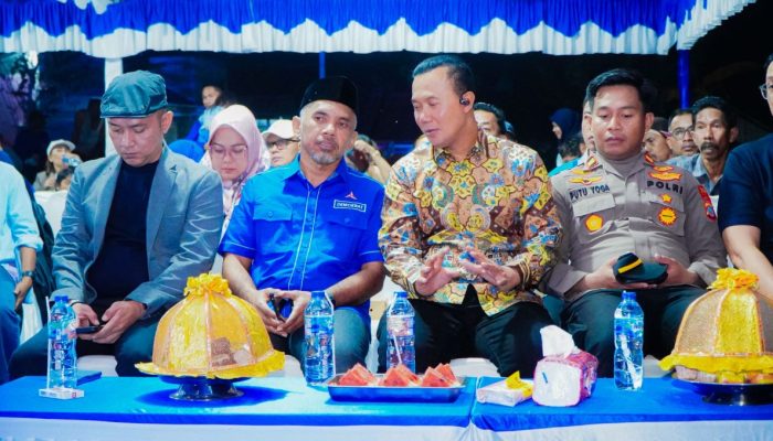 Kapolresta Banggai Hadiri Pesta Rakyat, Ribuan Warga Padati Toili