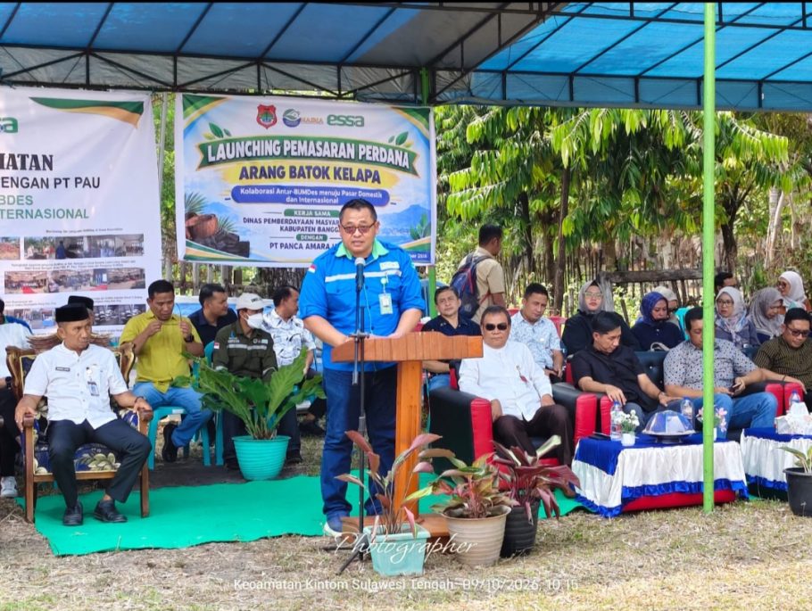 Pemda Banggai dan PT PAU Dorong Usaha Batok Kelapa Melalui BUMDEs