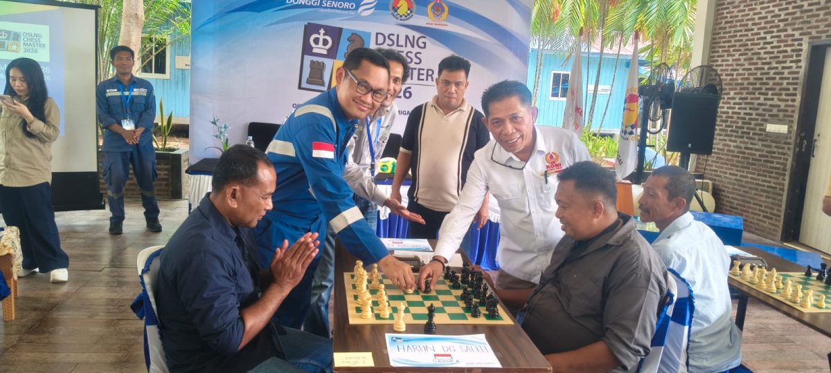 Chess Master 2026 Banggai Resmi Dibuka, DSLNG Dukung Pembinaan Pecatur Lokal
