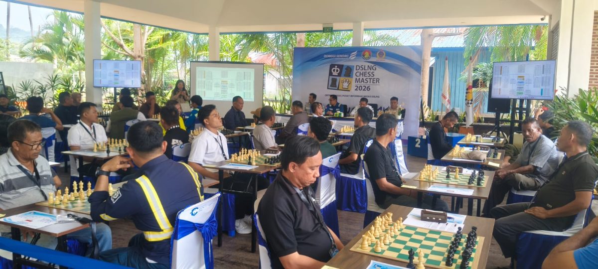 Chess Master 2026 Banggai Resmi Dibuka, DSLNG Dukung Pembinaan Pecatur Lokal