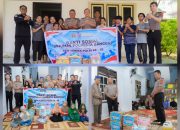 Semarak HUT Humas Polri ke-75, Kapolresta Banggai Berbagi Sembako di Dua Panti Asuhan