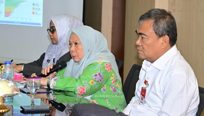 Pastikan Layanan Kesehatan Berkualitas, Wagub Reny Perkuat Koordinasi di Banggai