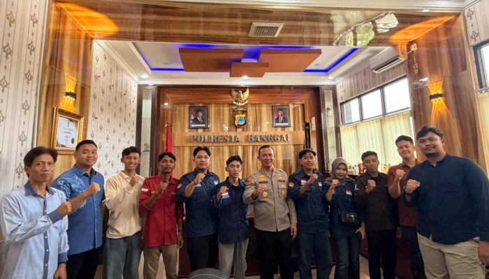 Kapolresta Banggai dan Mahasiswa Perkuat Kemitraan untuk Kamtibmas Kondusif