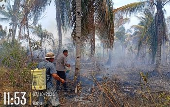 Dua Kali Terjadi Karhutla, Polisi Ingatkan Warga Luwuk Timur Tak Sembarangan Bakar Lahan