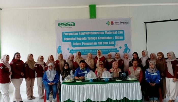 PT PAU dan Dinkes Banggai Gelar Sosialisasi Penguatan Program Kegawatdaruratan Materna dan Neonatal