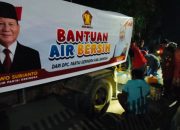 DPC Gerindra Banggai Bantu Air Bersih Warga Talima