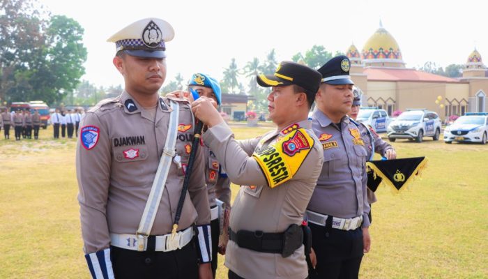 Kapolresta Banggai Pimpin Apel Operasi Patuh Tinombala 2026