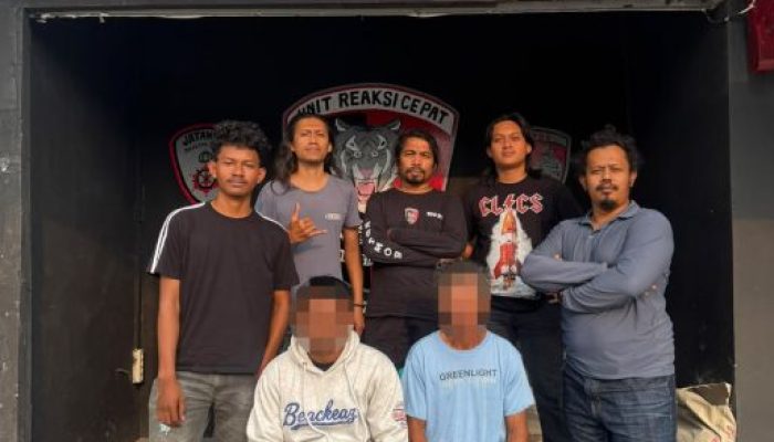 Cekcok Jalan Berdebu, Polisi Amankan Dua Pria Asal Luwuk Utara
