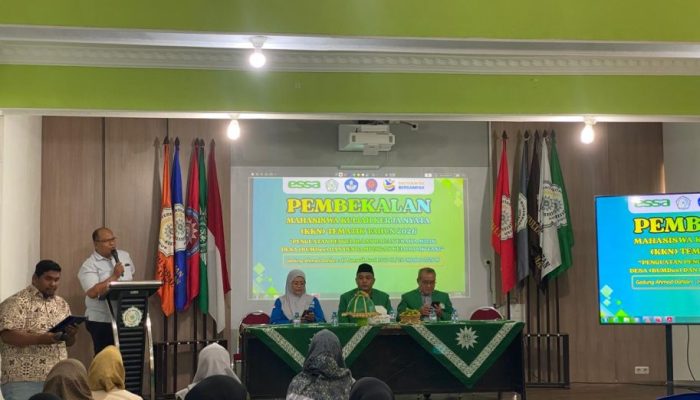 Kerjasama PT PAU dan UMLB, Bekali Mahasiswa KKN Tematik 2026 Penguatan Pengelolaan BUMDes