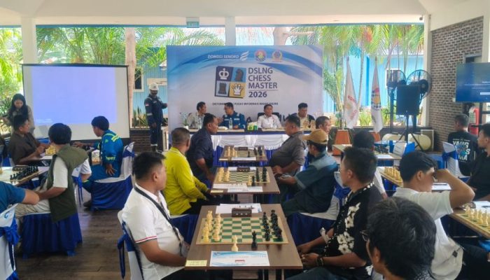 Chess Master 2026 DSLNG Berakhir Sukses, Aditya Lalona Raih Juara